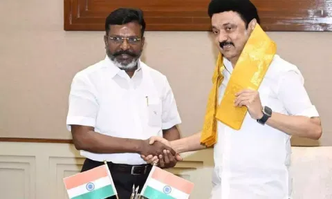 Thirumavalavan to meet Stalin today amid 'power share' debate