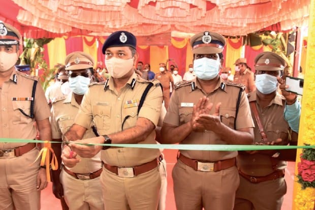 CoP inaugurates new police station at Perumbakkam