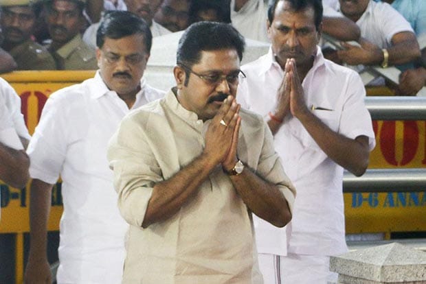 MLAs meet TTV Dinakaran at home