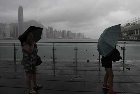 Storm Pakhar hits Hong Kong and Macau days after deadly Hato