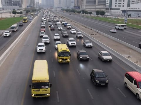 UAE traffic alert: Rush-hour gridlock hits key routes in Dubai and Abu Dhabi