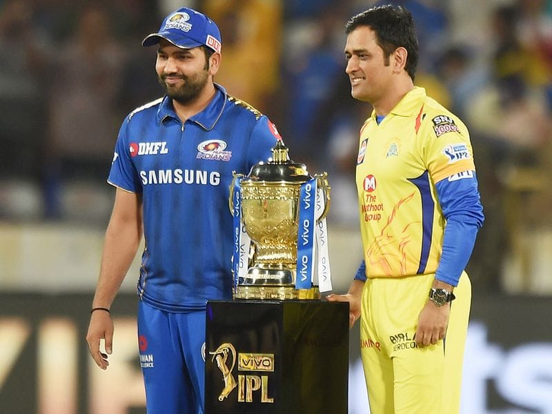 Back then, skippers of CSK, MS Dhoni and MI, Rohit Sharma