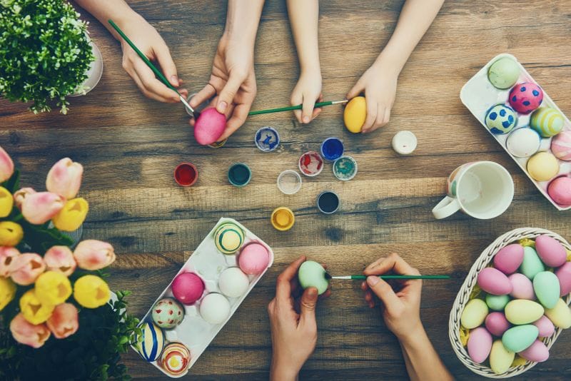 Easter eggs