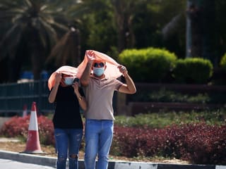 Slightly cooler conditions are anticipated in coastal and island areas such as Al Sila and Dalma, where temperatures may peak at around 30°C.