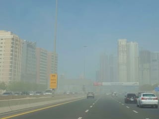 NCM forecasts stronger winds, dust and very rough seas through this week.