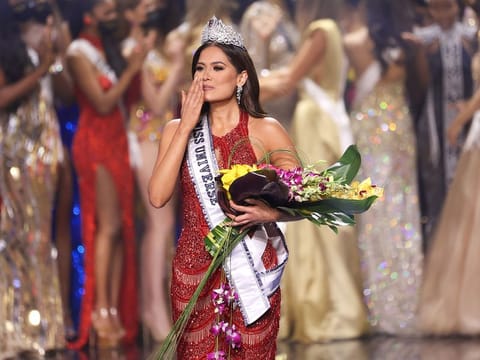 Andrea Meza of Mexico, who won Miss Universe crown. Image is for illustrative purposes alone