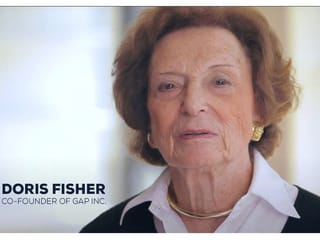 Doris Fisher. In 1969, with her husband Don, the couple revolutionised the retail industry by opening the first Gap store on Ocean Avenue in San Francisco. They delivered a shopping experience that was fun and the concept caught on. Credited with inventing specialty retail, the Fishers grew their company into a major global brand with more than 3,200 stores. The company’s portfolio today includes Gap, Banana Republic, Old Navy, Piperlime and Athleta. Source: California Museum