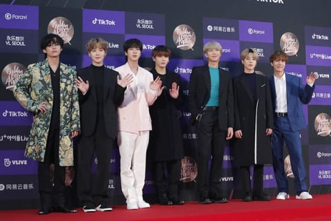 BTS: The South Korean boy band BTS has a huge and dedicated fan base worldwide.
