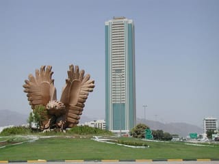 A view of the Fujairah Creative City, which aims to develop an integrated suite of investment and professional solutions to help creatives in media, arts, and design in transforming ideas into sustainable economic projects.