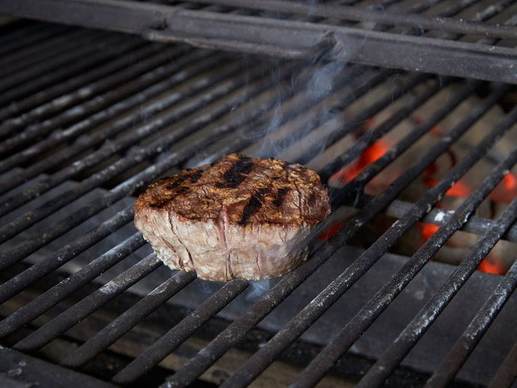 During cooking - Grill 