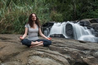 Tourists can visit golden beaches, ancient temples, tea plantations, and elephants in Sri Lanka. 