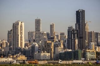 A view of Beirut, Lebanon