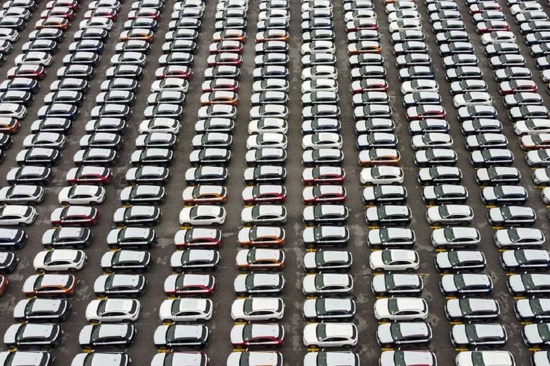 VinFast battery electric cars for export
