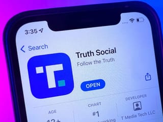 Revenue remains below $1m as Truth Social parent struggles with volatile digital assets.