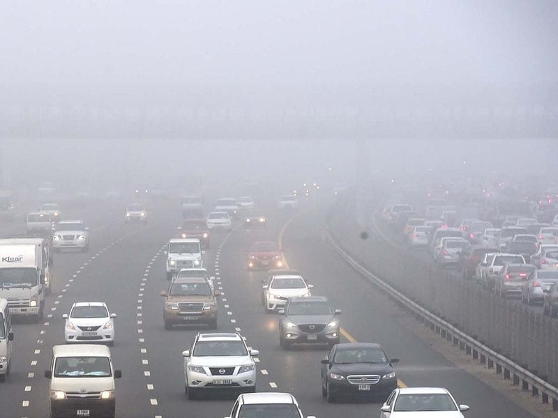fog traffic