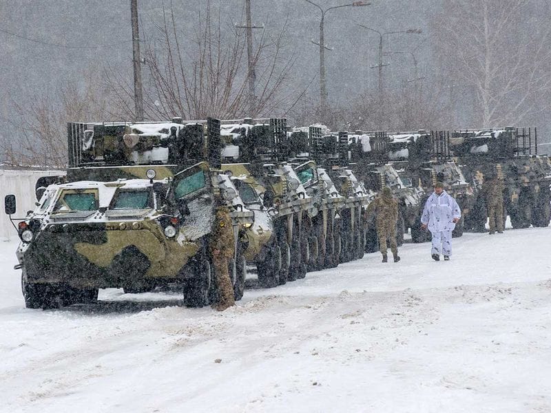 Ukraine armoured personnel carrier