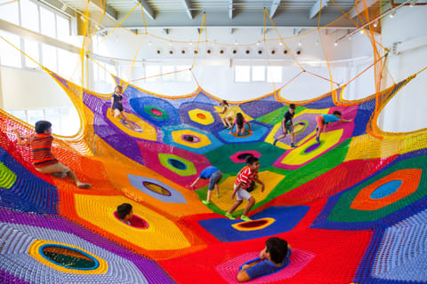 OliOli is an interactive space featuring a range of installations, science labs and a cars gallery.