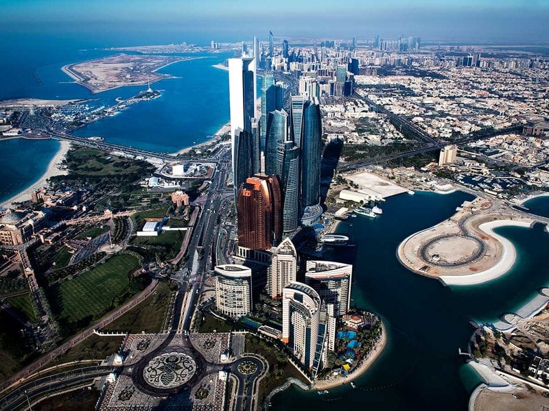 Abu Dhabi skyline