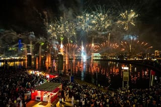 Where to watch Christmas fireworks and drone shows in Dubai