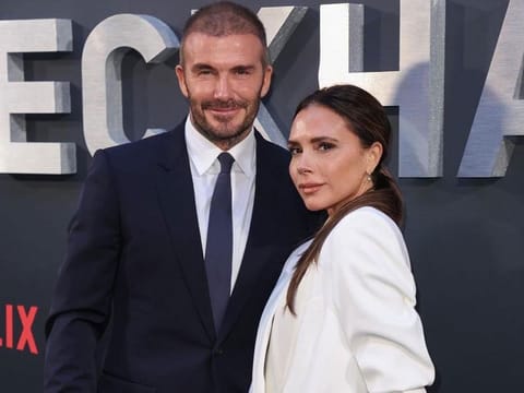 David Beckham and Victoria Beckham, the eternally posh couple