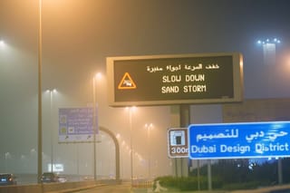 Rising temperatures, and dusty conditions expected towards this weekend.