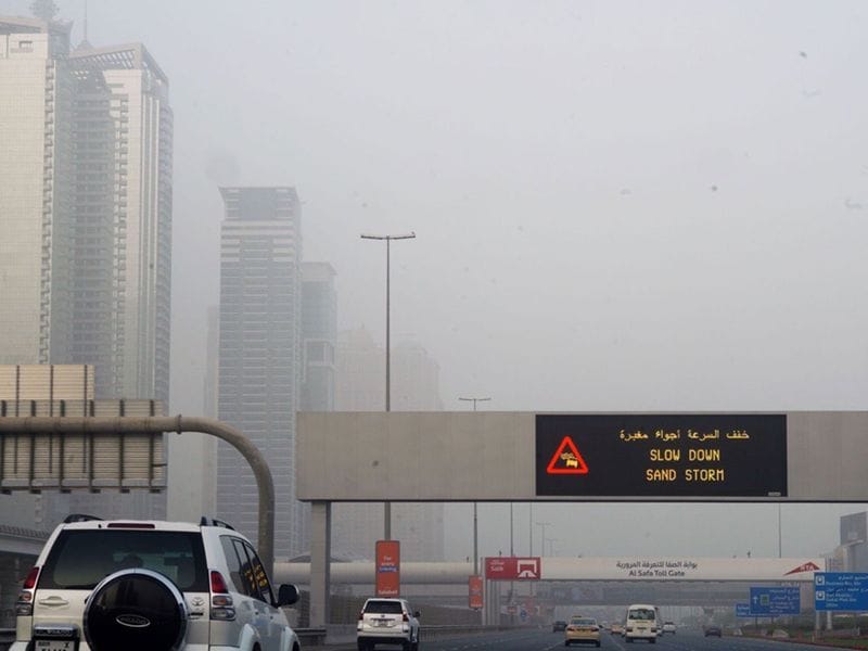 Morning Sandstorm