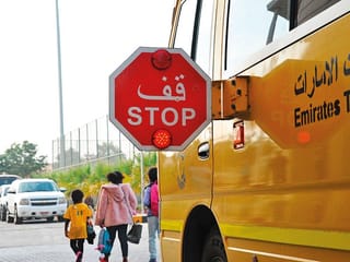RTA warns motorists to obey school bus stop arms to protect children in Dubai