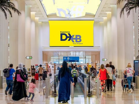 Flights across the UAE are gradually resuming after a disruption early Monday near Dubai International Airport (DXB).