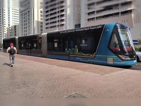 Abu Dhabi launches electric ART bus route to connect Saadiyat Island's cultural landmarks
