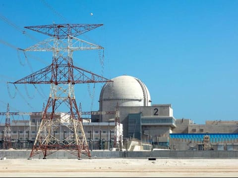 The UAE's Barakah Nuclear Energy Plant.