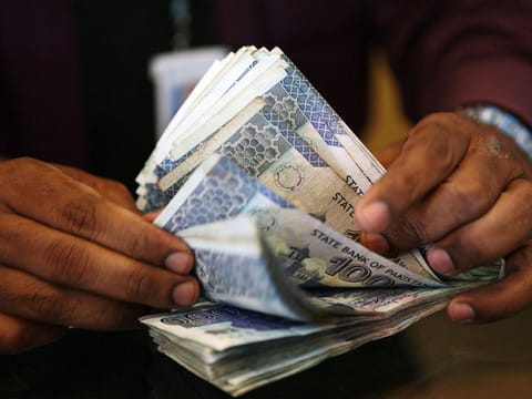The Pakistani rupee falls 19-month low against the US dollar on Monday