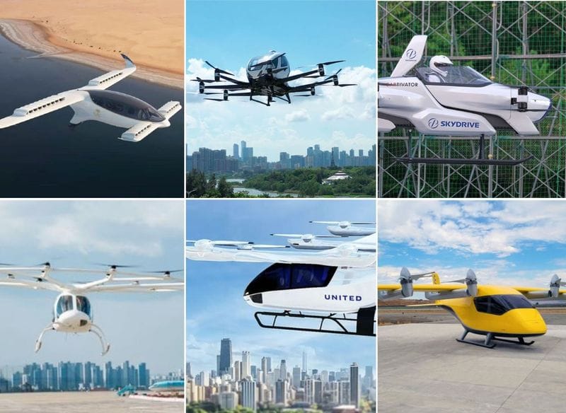 Twitter | Lilium | Joby | Wisk | Eve | Skydrive | Volocopter