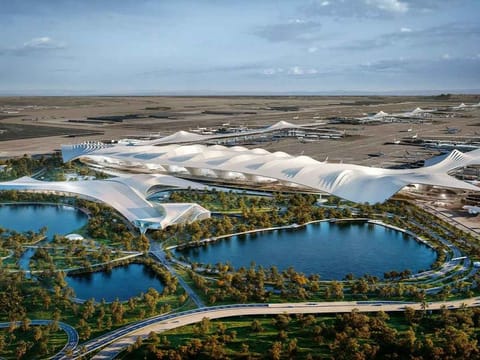 Paul Griffiths, CEO of Dubai Airports, has a vision for the future: an integrated transport system where passengers can check their bags at train stations before boarding.