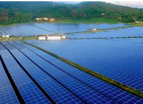 A solar project built by ACEN.