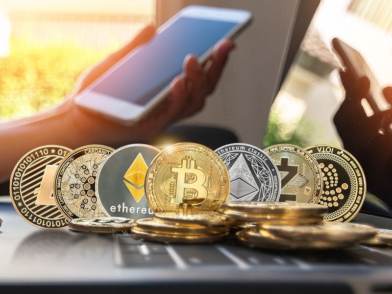 Stock - Virtual assets / cryptocurrency / crypto