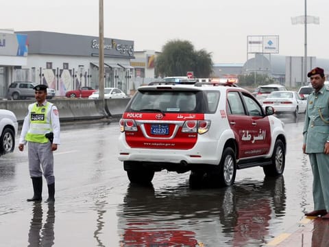 Heavy rains lashed Ras Al Khaimah. 