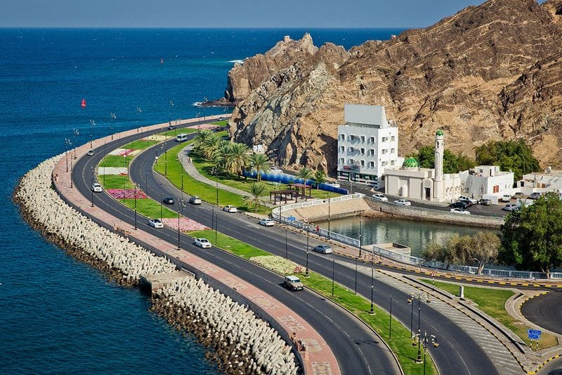 Seafront of Muscat