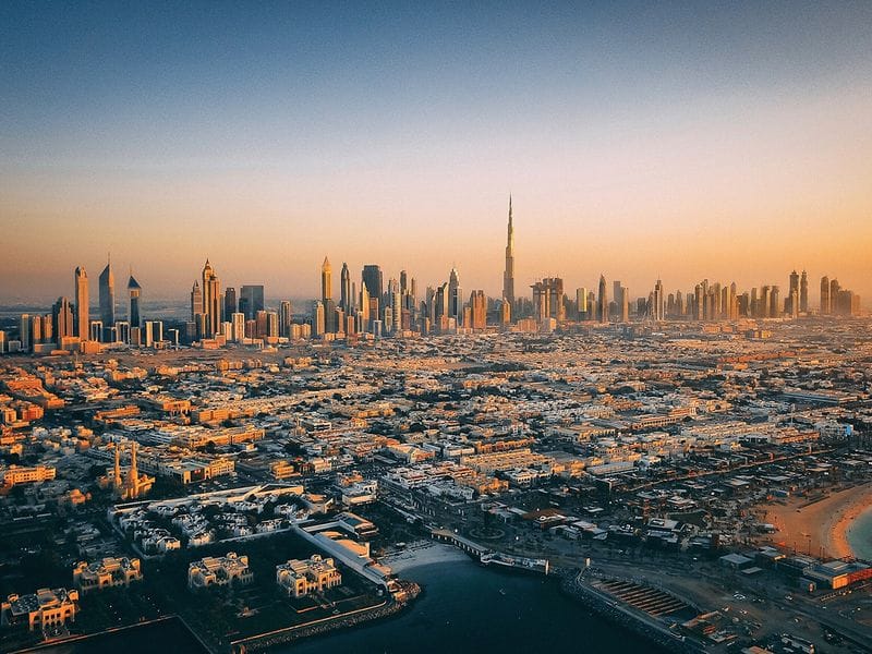 Stock Dubai skyline