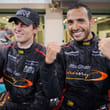 Khaled Al Qubaisi, right