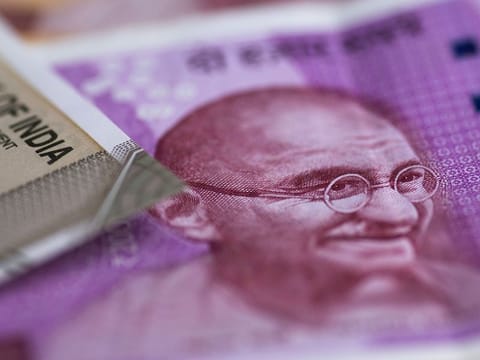 The Indian rupee was expected to open the day at a lower level, which is exactly what's the case now. 
