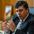 Ahmed Amjad Ali,Consul General of Pakistan in Dubai, during an interview with Gulf News in Consulate General of Pakistan in Dubai. Photo: Ahmed Ramzan/ Gulf News
