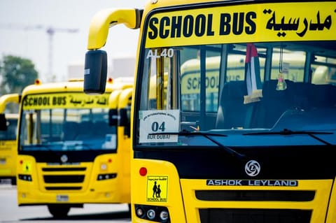 UAE has advanced regulations and safety features implemented across its school bus fleets to ensure the well-being of young passengers.