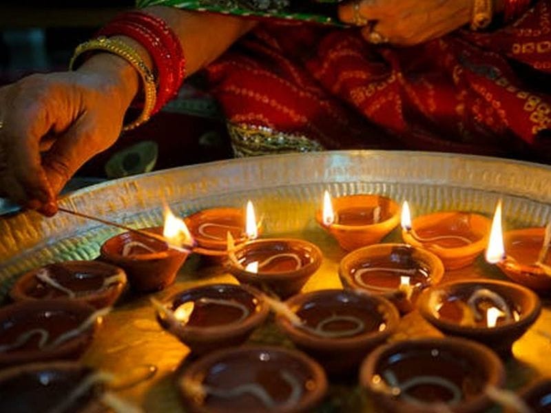Diwali lights