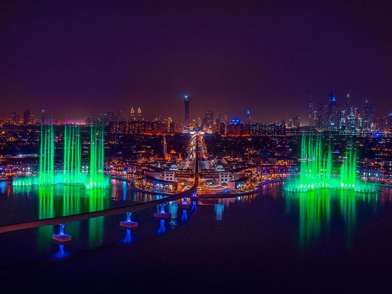 Palm Jumeirah Fountain