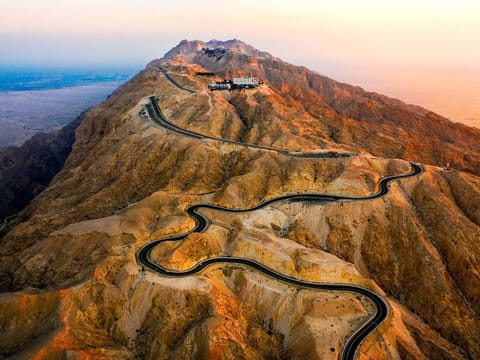Jebel Hafeet - a great spot for winter tourism. 
