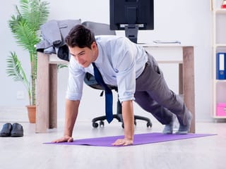 But the truth is, you don’t need a yoga studio, just a few simple desk stretches can make a huge difference.