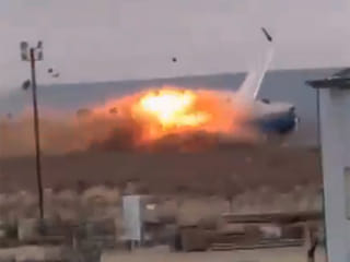 Engulfed in flames: Chilling footage reveals Azerbaijan Airlines tragedy