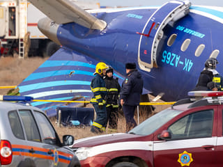 'External objects' probably damaged Azerbaijani plane before crash: Probe