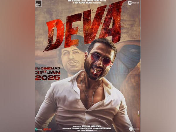 Shahid Kapoor in Deva (Image Source: Instagram/@shahidkapoor) 