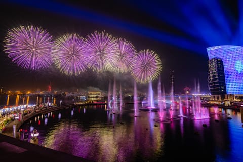 New year fireworks at Dubai Festival City Mall (file photo)